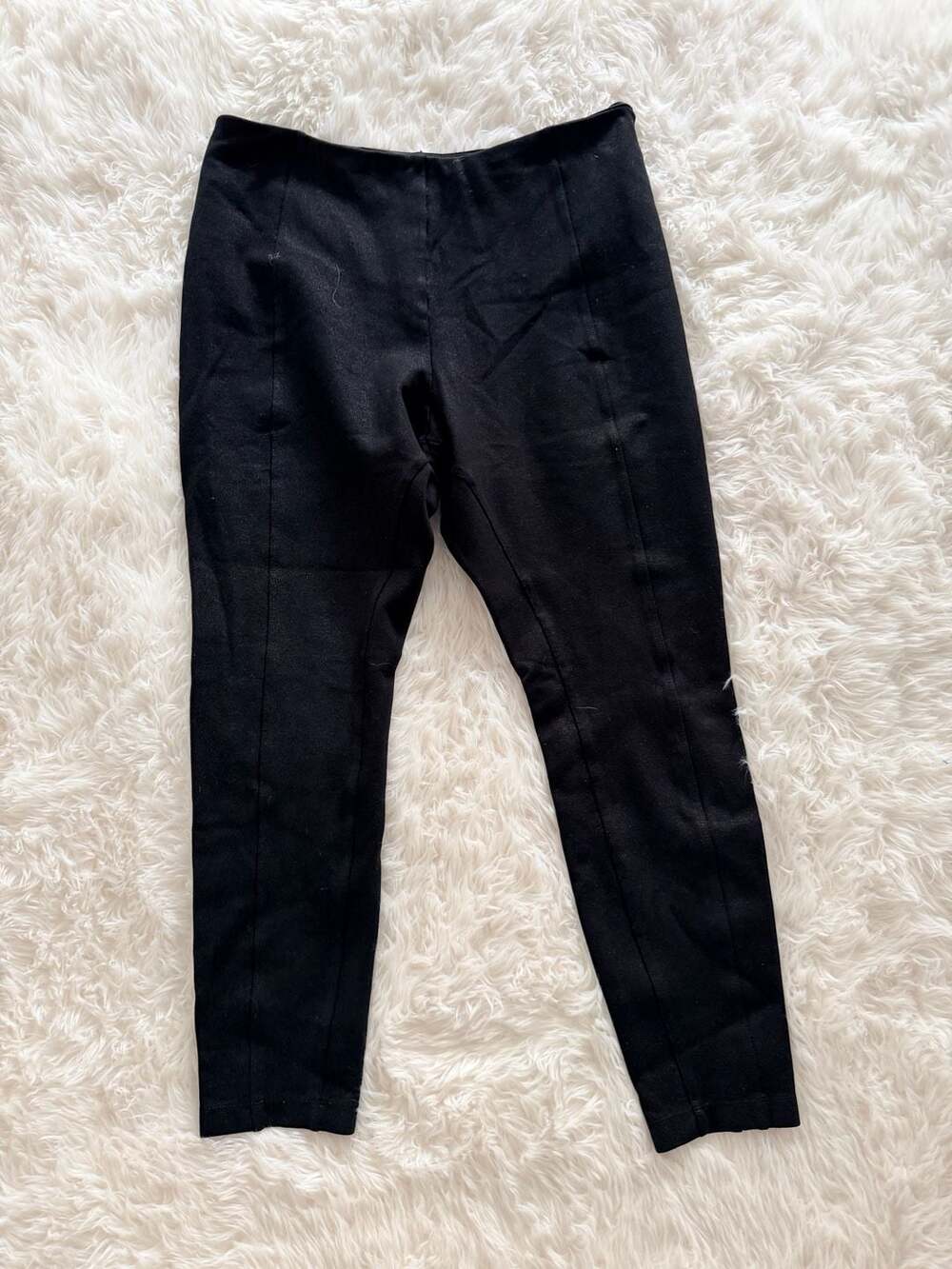 Lysse Black Seamed Leggings Size Large